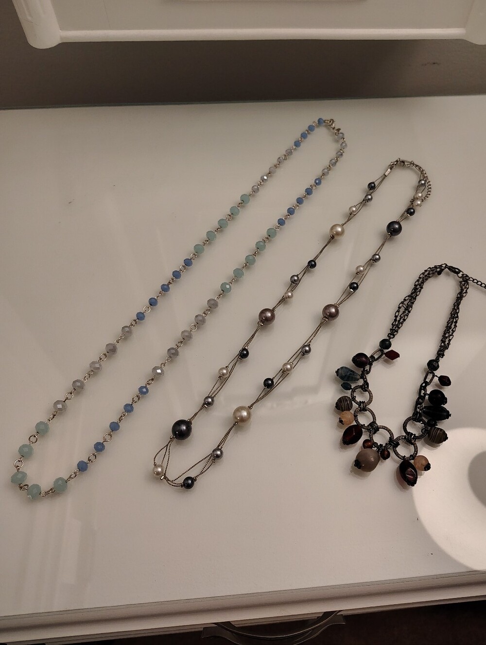THREE Premier Designs Necklaces! "Venice" And 2 Others.